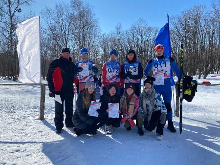 Команда ХИИК СибГУТИ по лыжному спорту заняла призовые места  в городских соревнованиях